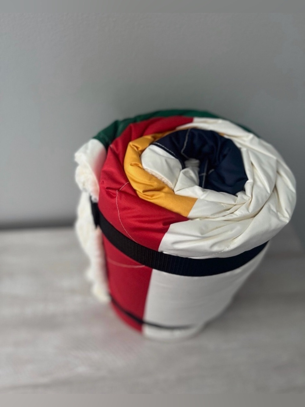 HBC Stripes Duck Down Cabin Throw